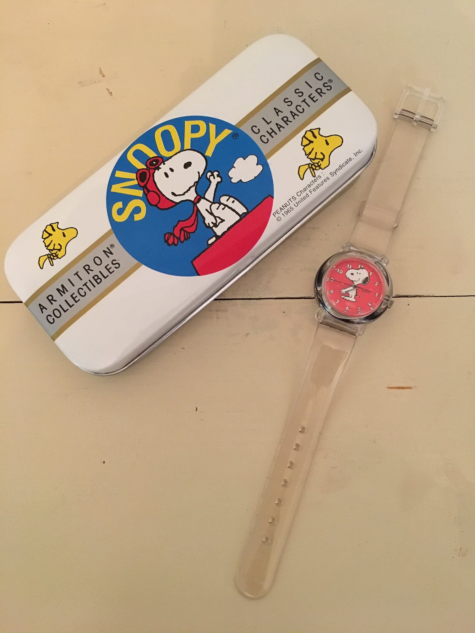 Vintage Snoopy/ Peanuts Armitron Watch/1965/ Collectables  display picture 1