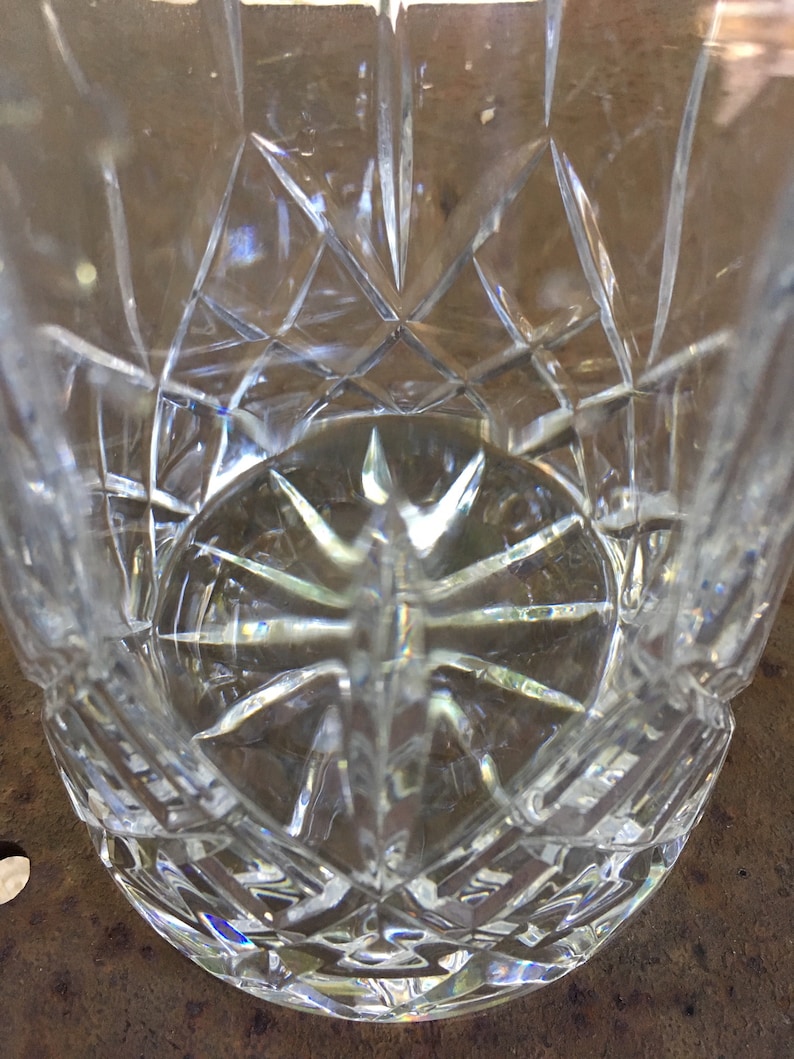 Vintage Samobor Royal Gallery Decanter/24 Pbo/ Hand Cut Lead Crystal