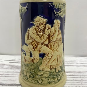 Vintage 1/2 Liter German beer Stein Mug