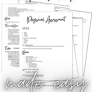Head to Toe Assessment | Nursing Made Easy | STEP BY STEP
