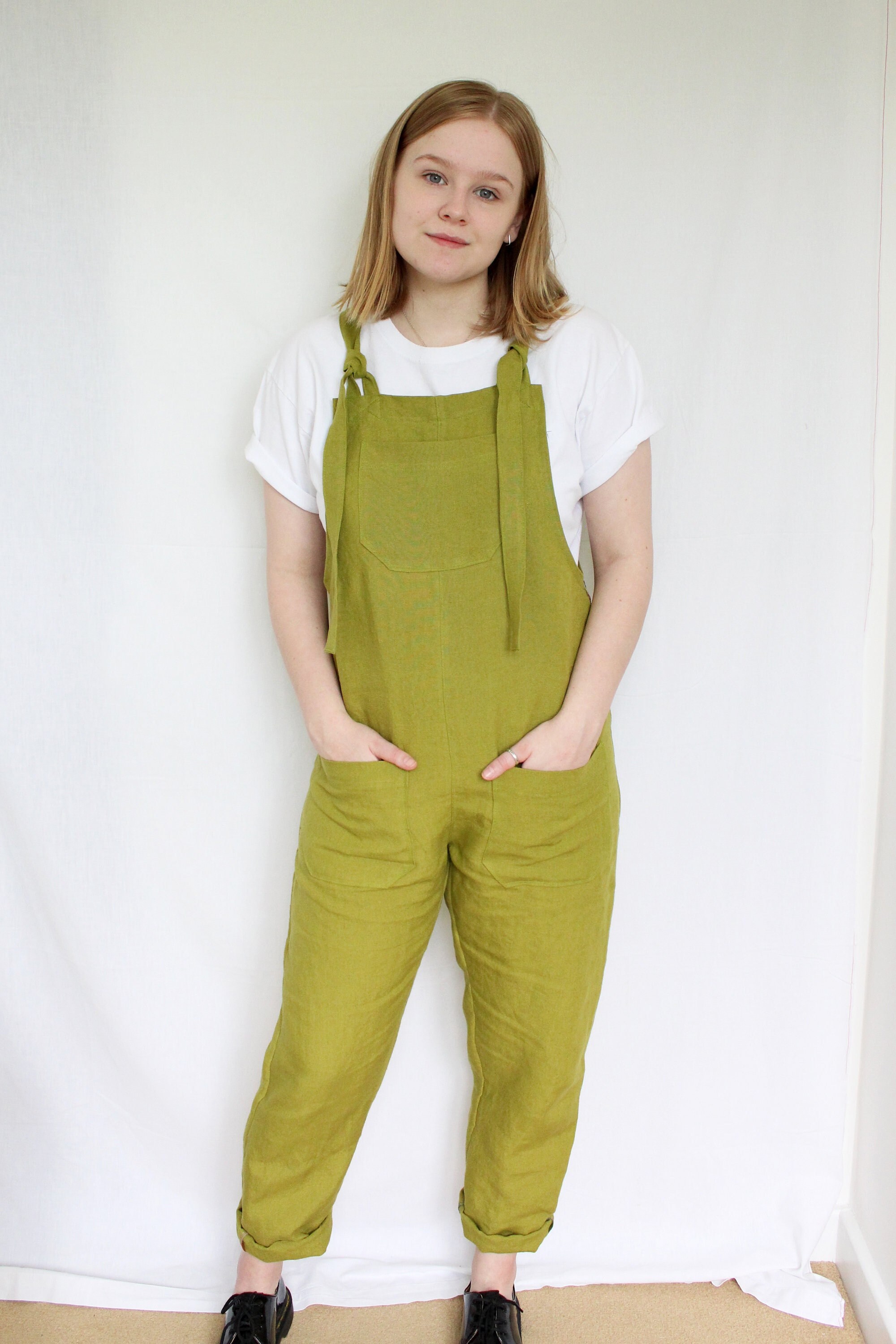 Handmade Linen Dungarees Multiple 