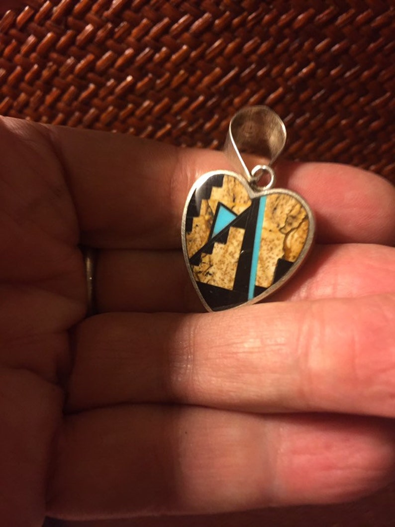 Navaho Gemstone Pendant