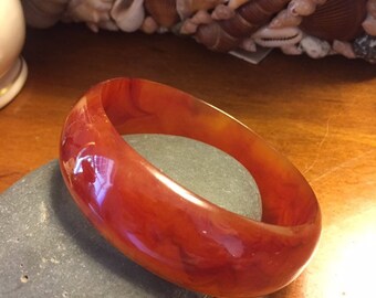 Apple Cider Bakelite Bracelet