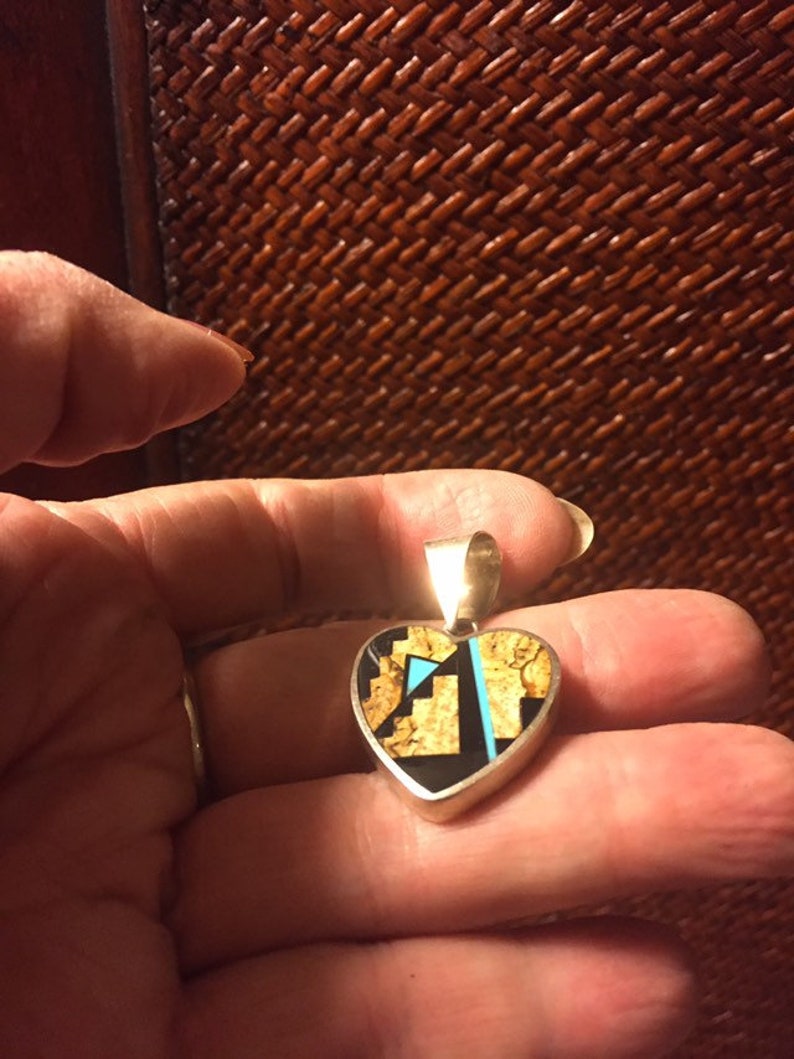 Navaho Gemstone Pendant