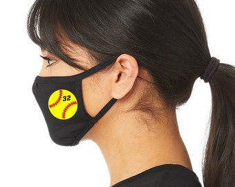 Softball Mask | Etsy