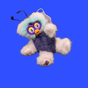 Custom Furby Oddbody Long Furby Butterfly Handmade Art Plush Puppet Custom Plush Odd Gifts Funny Gifts Weird Gifts Butterfly Puppet