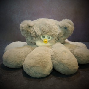 Handmade Long Furby Octopus Plush: Custom Oddbody Art Puppet