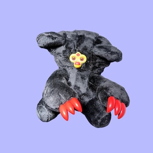 Custom Furby Oddbody Long Furby Gothic Monster handgemaakte kunst pluche marionet Custom pluche oneven geschenken grappige geschenken rare geschenken marionet