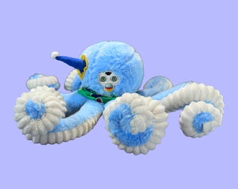 Furby Oddbody personalizado, Furby largo, payaso, pulpo, títere de peluche hecho a mano, peluche personalizado, regalos raros, regalos divertidos, regalos raros, títere de pulpo