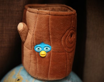 Marionetas de peluche personalizadas de Furby Oddbody, largas y hechas a mano, con diseño de árbol, regalos originales y divertidos.