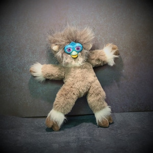 Custom Long Furby Plush: Handmade Oddbody Monster Art Puppet