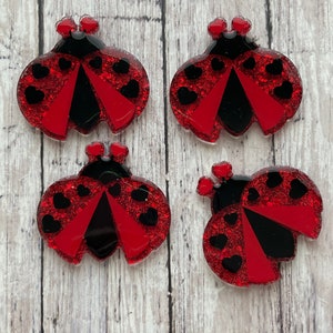 Lady bug badge reel