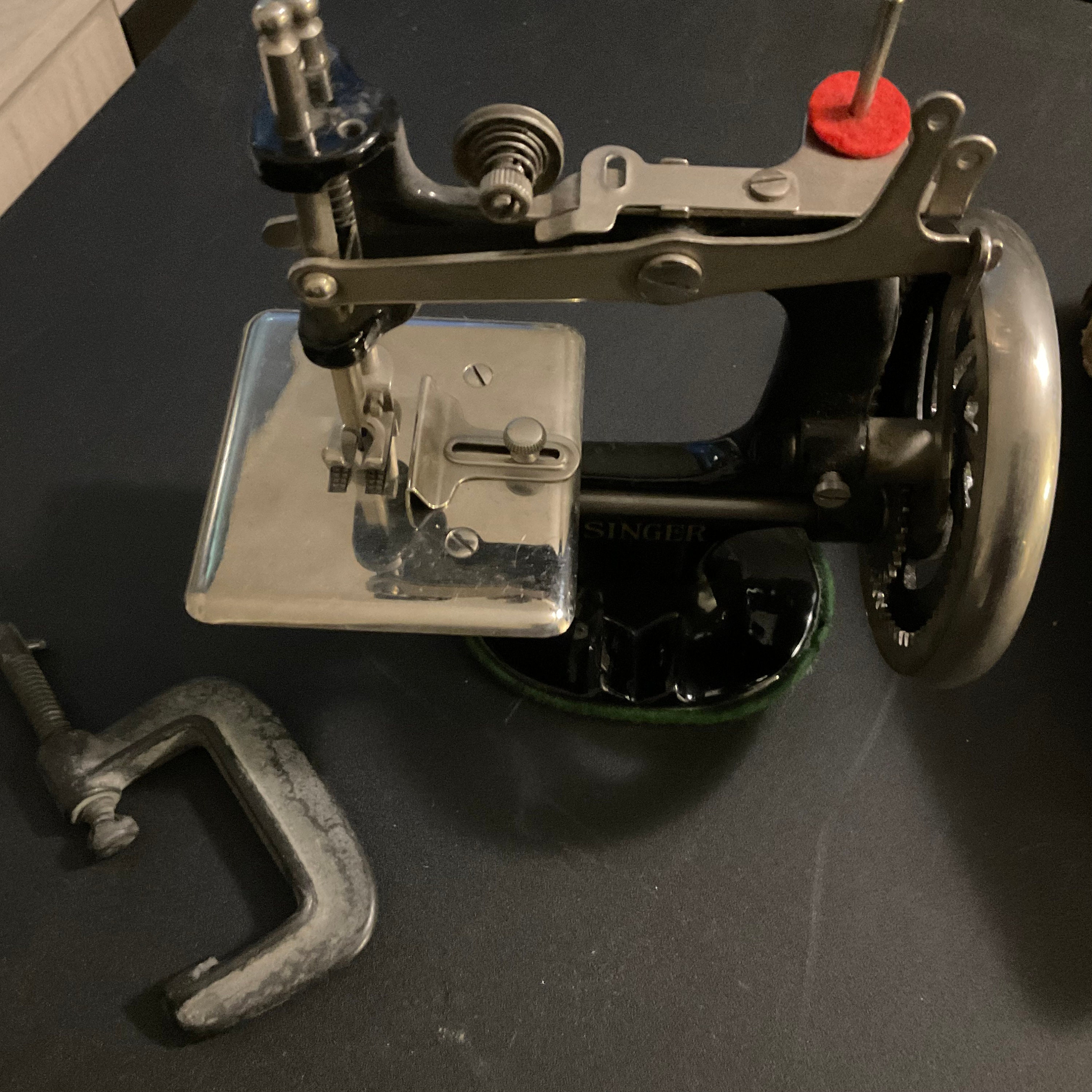 Beautiful Vintage Childs Singer Sewing Machine With Box Etsy