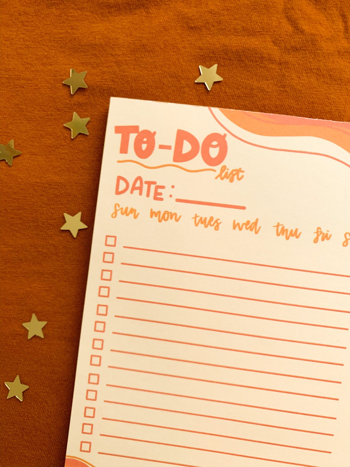 To do List Notepad Etsy