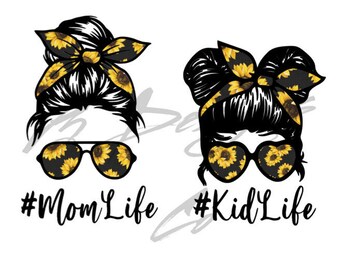 Download Mom Sunflower Svg Etsy
