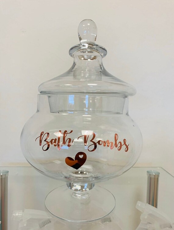 decorative glass jars
