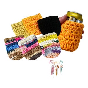 crochet can koozies