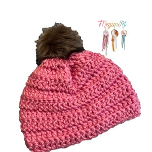 Adult crochet hat