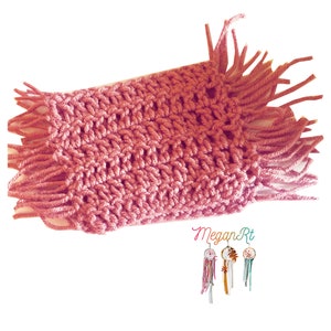 Tapis de tasse mauve au crochet (ensemble de 2) dessous de verre à café et à thé