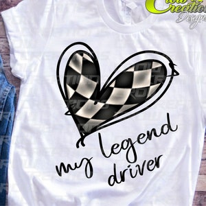 Love My Legend Driver PNG, Sublimation Racing Design, Dirt Racing PNG, Racing Shirt Design, Digital Download, DTF Design, Screen Printing