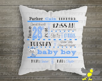 Boy Birth Announcement Stats Design/Birth Stats PNG/Boy Baby Announcement/Baby Keepsake Template/Sublimation Birth Stats/DTF Birth Stats