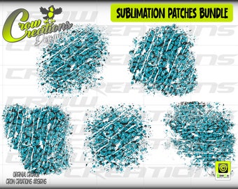 Parches PNG de sublimación con purpurina de leopardo, parches de leopardo desgastados, parches con purpurina, parches PNG de sublimación