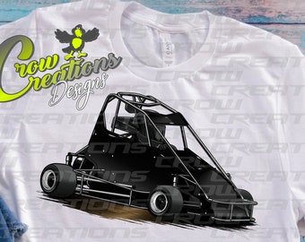 Quarter Midget Racecar PNG, Sublimation Racing Design, Dirt Racing PNG, Racing Shirt Design, Digital Download, DTF Design, Screen Printing