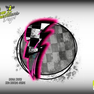 Checkered Lighting Bolt Leopard Grunge Background, Racing PNG, Racing Design, Grunge Racing Backsplash, Sublimation Racing PNG, DTF Image