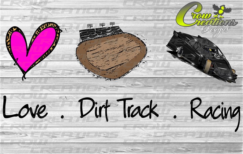 Download Peace Love PNG Dirt Modified DesignLove Dirt Track Racing ...