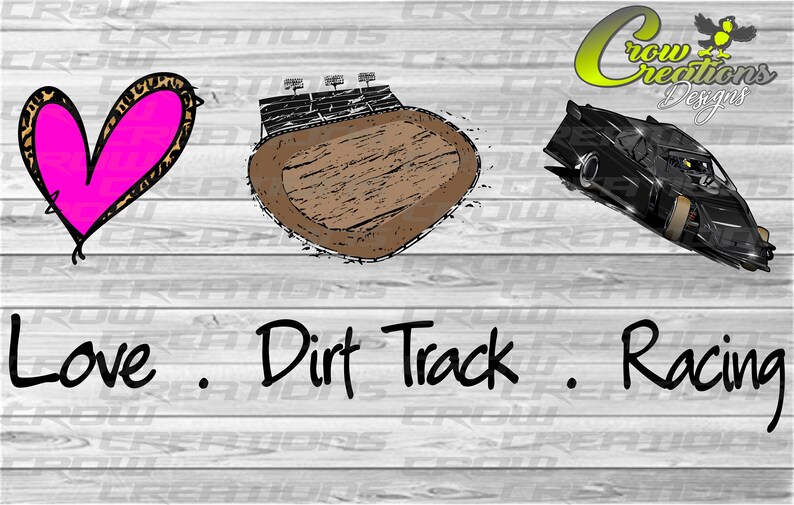 Download Peace Love PNG Dirt Modified DesignLove Dirt Track Racing | Etsy