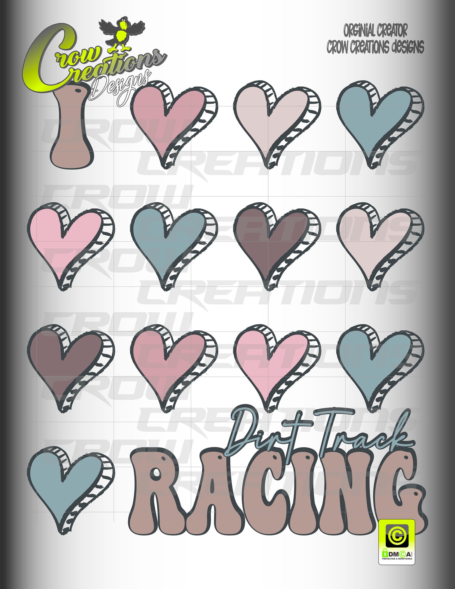 Retro I Love Dirt Track Racing, Racing PNG, Race Design, Women’s Race ...