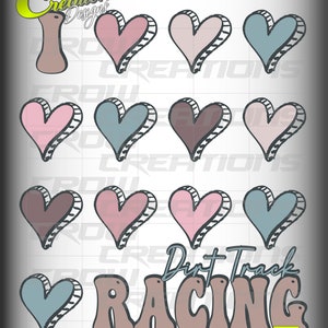 Retro I Love Dirt Track Racing, Racing PNG, Race Design, Women’s Race ...