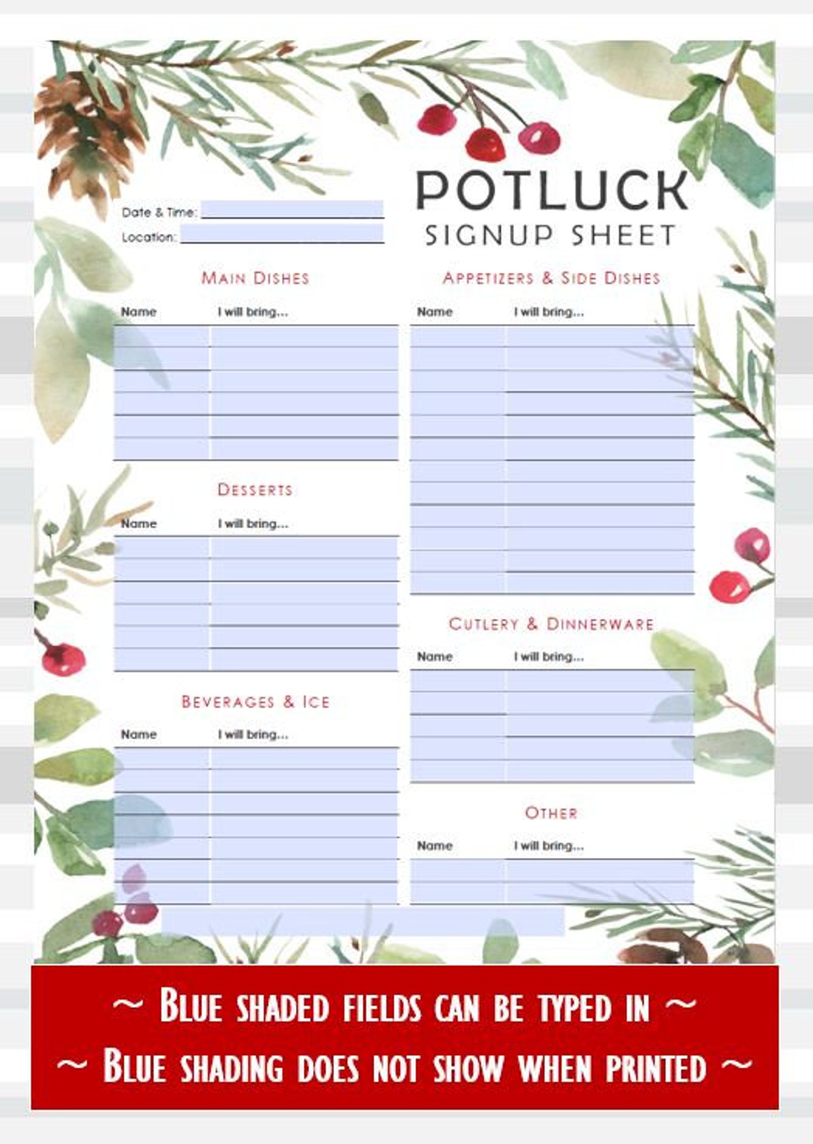 holiday-greenery-printable-potluck-sign-up-sheet-8-5x11-etsy-uk