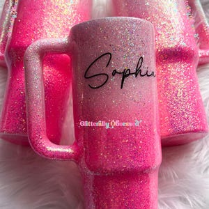 Pink Stanley Cup Glitter - Etsy