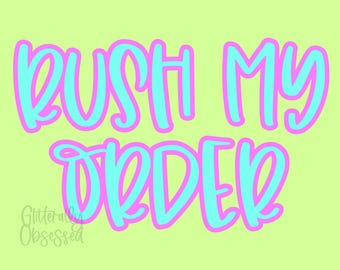 Tumbler Rush Order & UPS 2nd Day Shipping *Read Description*