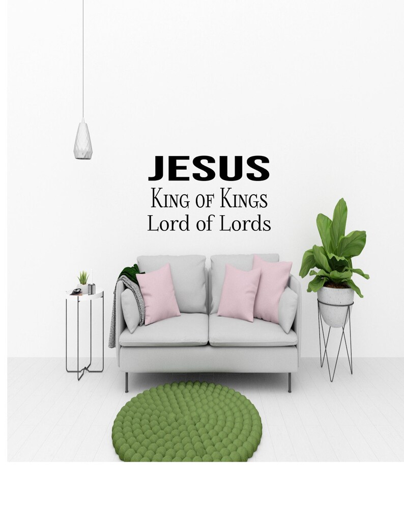 Jesus King Of Kings Lord Of Lords Christian Religious Bible Etsy
