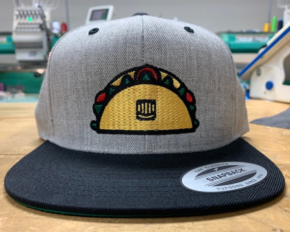 CUSTOM Flat Bill Snapback Cap | Etsy 
