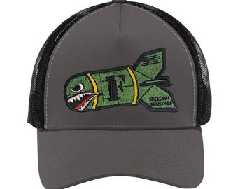 Custom Embroidered Trucker Mesh SNAP BACK Hat