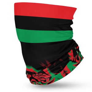 Pan African Flag Face Bandana - Etsy