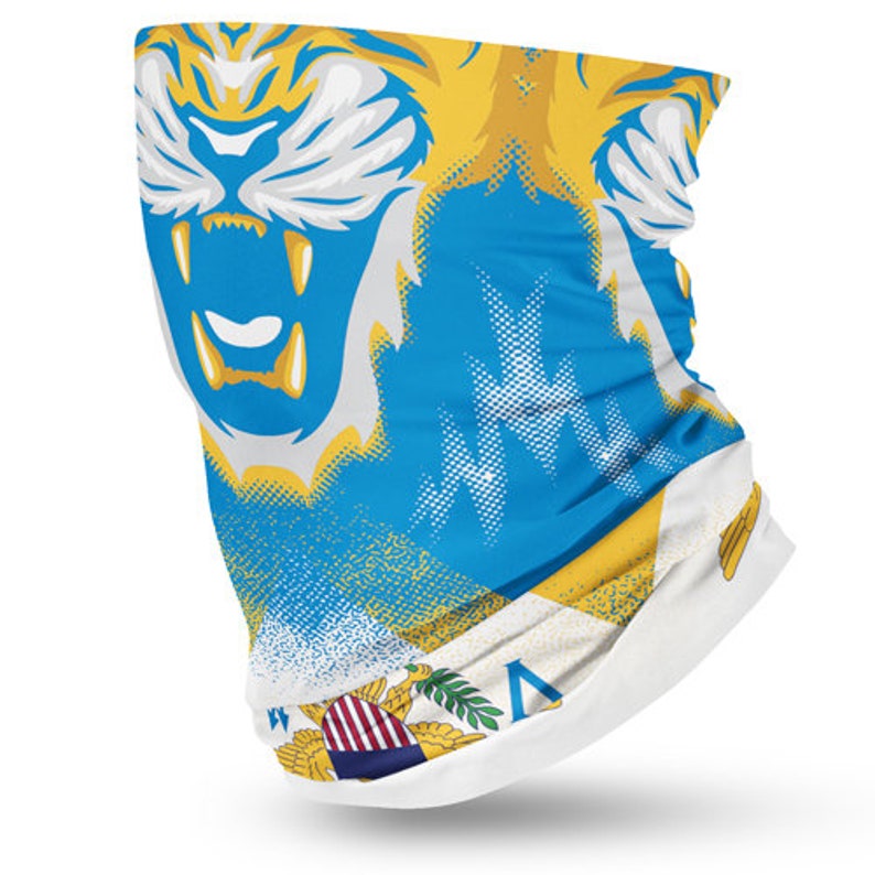 US Virgin Islands Flag Face Bandana