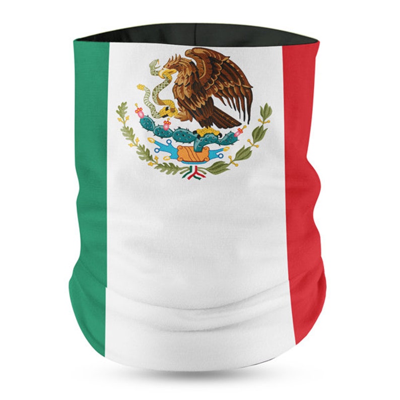 Mexico Flag Face Bandana Etsy