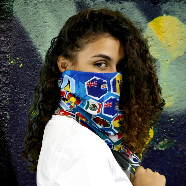 Caribbean Flag Bandana Etsy