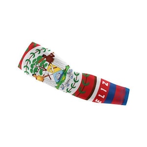 Belize Flag Themed Arm Sleeve