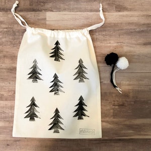 Stoff-Geschenkverpackung Weihnachtsbaum / Weihnachten / Weihnachten / Vintage LKW / Umweltfreundlich / Geschenkverpackung / Weihnachtsverpackung / Nachhaltig Bild 9