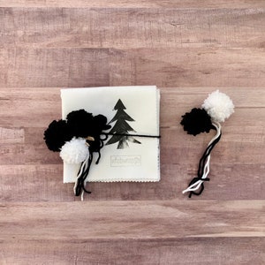 Stoff-Geschenkverpackung Weihnachtsbaum / Weihnachten / Weihnachten / Vintage LKW / Umweltfreundlich / Geschenkverpackung / Weihnachtsverpackung / Nachhaltig Bild 7