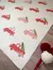 Fabric Gift Wrap - Vintage Truck / Christmas / Xmas / Holiday / Eco-Friendly / Gift Wrapping / Christmas Wrapping / Christmas Tree 