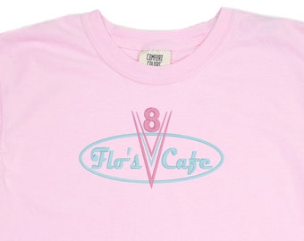 Flo's Embroidered Comfort Colors Tee