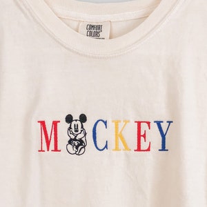 Magical Mouse Embroidered Comfort Colors Tee