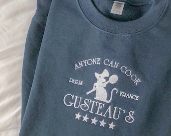 Anyone Can Cook Embroidered Sweatshirt