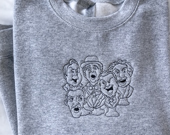 Haunted Singing Busts Embroidered Sweatshirt